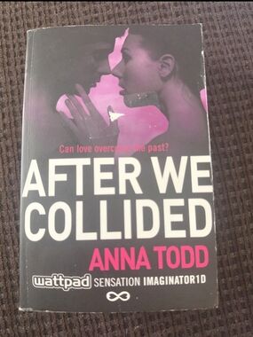 After We Collided by Anna Todd - Black & Pink Paperback
